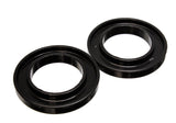 Energy Suspension Universal 3-3/16in ID 5-1/4in OD 3/4in H Black Coil Spring Isolators (2 per set) - 9.6107G