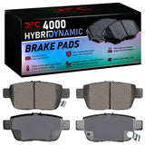 DFC 06-14 Honda Ridgeline Rear 4000 Hybridynamic Brake Pads - 4000-1103-00