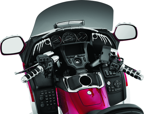 Kuryakyn ISO Grips For GL1800 With Heated Grips Chrome - 6183