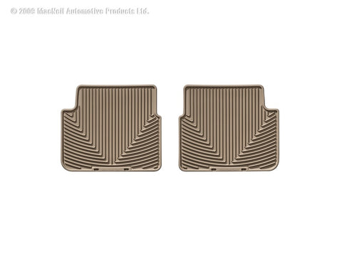 WeatherTech 09-13 Toyota Corolla Rear Rubber Mats - Tan - W80TN