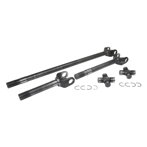 USA Standard 4340 Chrome-Moly Replacement Axle Kit For 77-91 GM Dana 60 Front / 35 Spline - ZA W26002