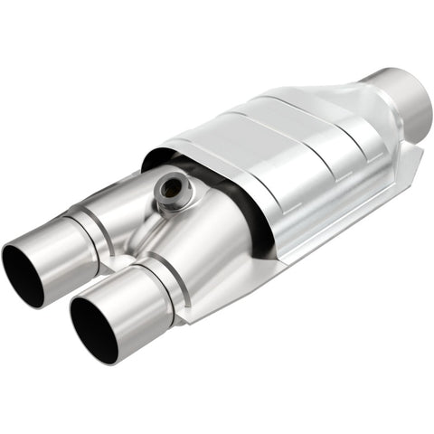MagnaFlow Universal Catalytic Converter 2/3 D/S Single O2 Boss - 94047