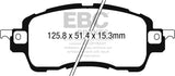 EBC 2016+ Toyota Yaris iA Greenstuff Front Brake Pads - DP22275