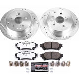 Power Stop 16-18 Toyota Mirai Rear Z36 Truck & Tow Brake Kit - K6099-36