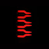 AlphaRex 02-06 Dodge Ram1500/03-06 Dodge Ram 2500/3500 Truck LUXX-Series LED Tail Lights Alpha-Black - 641020