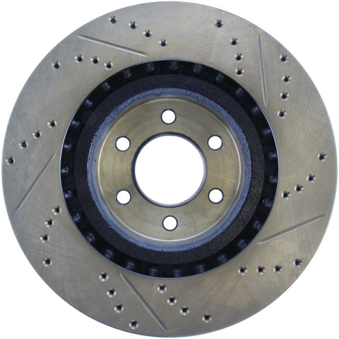 StopTech Slotted & Drilled Sport Brake Rotor - 127.63036R