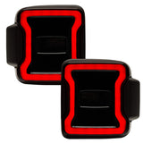 Oracle Jeep Wrangler JL Black Series LED Tail Lights - 5852-504