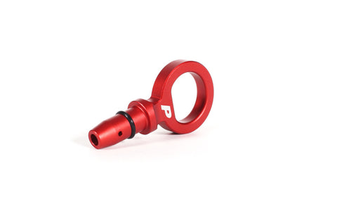 PERRIN Subaru Dipstick Handle Round Style - Red - PSP-ENG-721RD