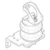 Firestone Ride-Rite Air Helper Spring Kit Rear 05-07 Ford F250/F350 2WD (W217602398) - 2398