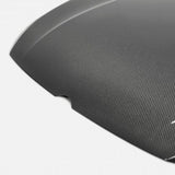 Seibon 22-23 Volkswagen Golf GTI/R OEM Style Carbon Fiber Hood - HD22VWG8-OE