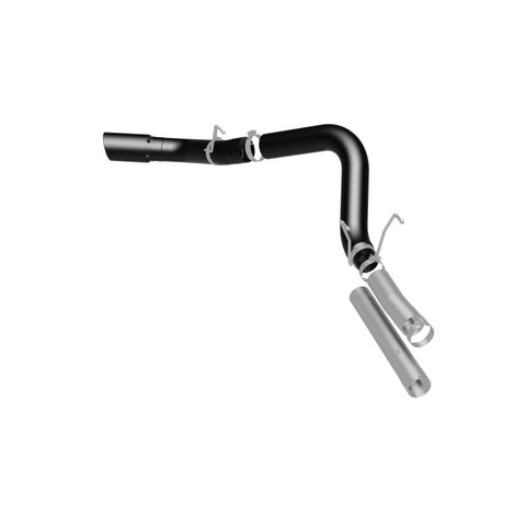 MagnaFlow 07-10 Dodge 2500/3500 409 SS DPF Back 5in Single Exit Exhaust- Black - 17069