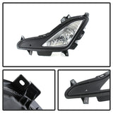 Spyder Hyundai Elantra 2014+ OEM Style Fog Lights W/Switch Clear FL-HYE2014-C - 5080462