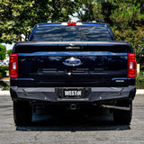 Westin 15-20 Ford F-150 Pro-Series Rear Bumper - Textured Black - 58-421015
