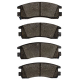 DFC 91-05 Saturn Sw2 Rear 4000 Hybridynamic Brake Pads - 4000-0714-00