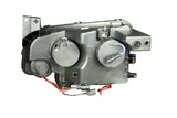 ANZO 2006-2010 Dodge Charger Projector Headlights w/ Halo Chrome (CCFL) - 121218