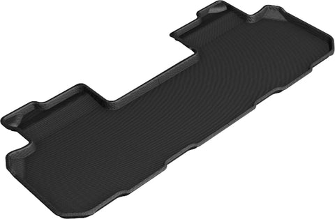 3D MAXpider 2018-2020 Chevrolet/Buick Traverse/Enclave Kagu 2nd Row Floormats - Black - L1CH08621509
