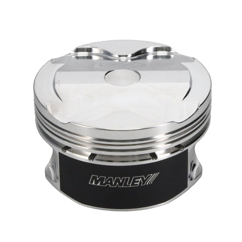 Manley 2018+ Ford Coyote 5.0L DOHC +1cc Dish 3.672in Bore 11:1 CR Platinum Piston Set - 595810C-8