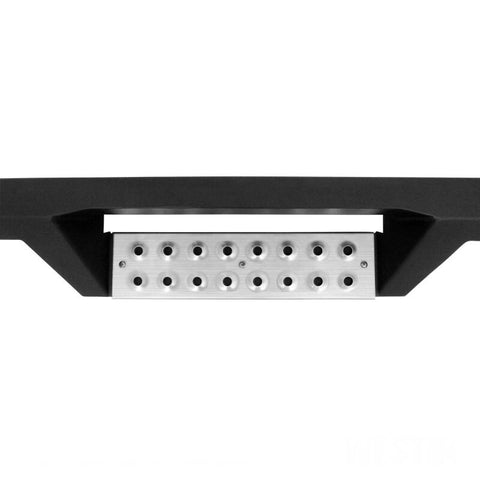Westin 07-18 Jeep Wrangler JKU 4dr. HDX Stainless Drop Nerf Step Bars - Tex. Blk - 56-132952