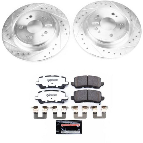 Power Stop 14-19 Acura RLX Rear Z26 Street Warrior Brake Kit - K6952-26