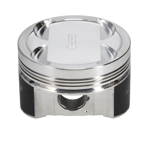 Manley 90-93.5 Eclipse (6 Bolt 4G63T) 86mm +1mm Over Bore 8.5:1 Dish Piston Set w/ Rings - 605010CE-4