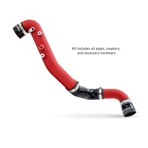 Mishimoto 2023+ Honda Civic Type-R Intercooler Kit w/Pipes - Black Intercooler/Red Pipes - MMINT-CTR-23KBKRD