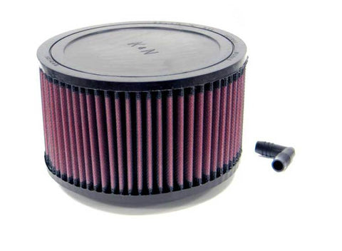 K&N Universal Rubber Filter - Round Straight 3-1/16in Flange x 7in OD x 4in Height - RA-0960