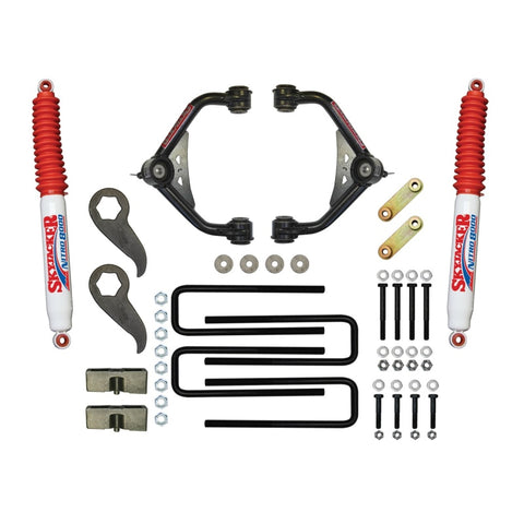 Skyjacker 2011-2019 GM 2500HD/3500HD 2WD/4WD 3-3.5in UCA Lift Kit w/Rear Nitro 8000 Shocks - C11350PN