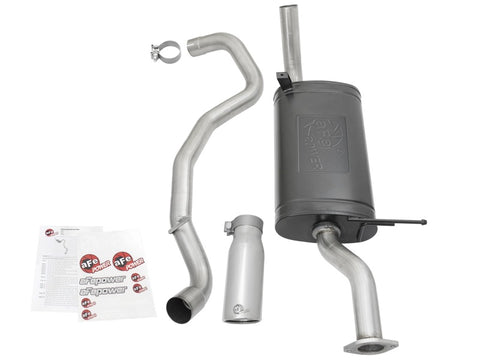 aFe MACHForce XP Exhaust Cat-Back SS-304 97-16 Nissan Patrol (Y61) I6-4.8L w/ Polished Tips - 49-36121-P
