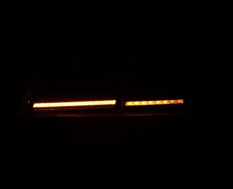 AlphaRex 12-21 Tesla Model S LUXX-Series LED Tail Lights - Black - 601120
