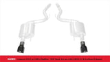 Corsa 2015-2025 Ford Mustang GT 3.0in Inlet / 4.5in Outlet Black PVD Tip Kit (For Corsa ExhaustOnly) - 14346BLK
