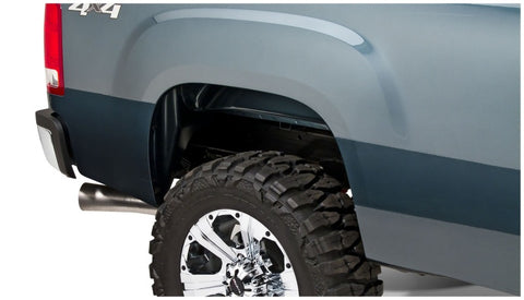 Bushwacker 07-13 GMC Sierra 1500 Fleetside Extend-A-Fender Style Flares 2pc 69.3in Bed - Black - 40110-02
