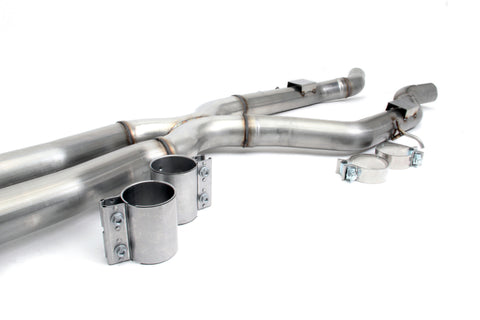 Dinan 15-20 BMW M3/M4 (F80/F82) High Flow X-Pipe - 2.75in - Stainless Steel - D660-0060
