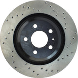 StopTech 07-10 Audi S6 Drilled Left Rear CRYO Rotor - 128.33117CL