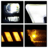 Spyder 19-22 Dodge Ram 2500/3500 (Halogen Model Only) Proj. Headlights (PRO-YD-DR19HDHALAP-SEQ-BK) - 5088604