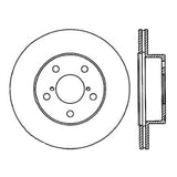 StopTech Power Slot 05-07 STi Rear Left Slotted Rotor - 126.47023SL