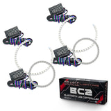 Oracle Hyundai Genesis 09-10 Halo Kit - ColorSHIFT w/ BC1 Controller - 2686-335