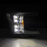 AlphaRex 18-20 Ford F-150 NOVA LED Proj Headlight  Blk (14th Gen G2 Style) - 880248