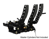 Wilwood Pedal Assembly Floor Mount-Brake Clutch & Throttle - 340-12410