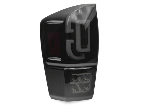 Raxiom 16-23 Toyota Tacoma XW Series Sequential LED Tail Lights- Black Housing/ Smoked Lens - TT30330