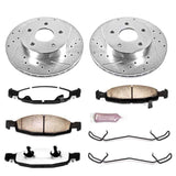 Power Stop 99-02 Jeep Grand Cherokee Front Z36 Truck & Tow Brake Kit - K2147-36