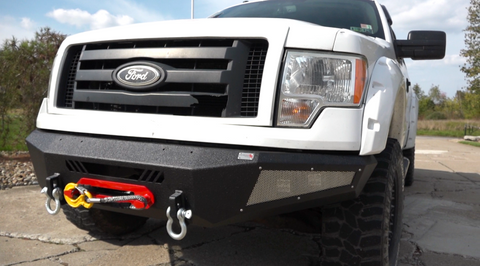 Fishbone Offroad 09-14 Ford F150 Front Bumper - Black - FB22347