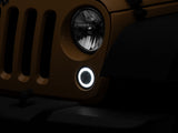 Raxiom 07-18 Jeep Wrangler JK Axial Series LED Turn Signals w/ Halo (Smoked) - J127017
