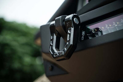 DV8 Offroad 07-23 Jeep Wrangler JK/JL & Gladiator JT FS-1 Series Stubby Front Bumper - FBJL-11
