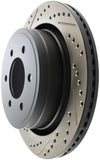 StopTech Slotted & Drilled Sport Brake Rotor - 127.65135R