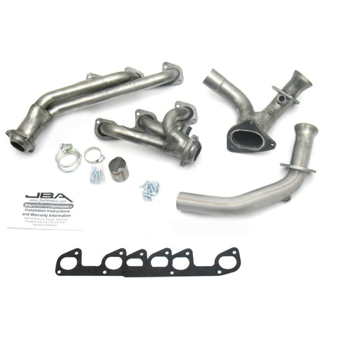 JBA 95-97 Ford Ranger 4.0L OHV 1-1/2in Primary Raw 409SS Cat4Ward Header - 1634S