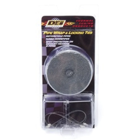 DEI Exhaust Wrap Kit - Pipe Wrap and Locking Tie - Black - 10119