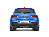 Akrapovic 16-17 BMW M140i (F F21) Evolution Line Cat Back (SS) w/ Carbon Tips (Req. Link Pipe) - MTP-BM/SS/3H