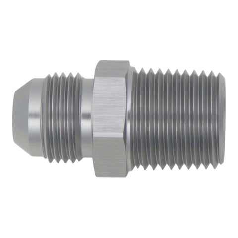 DeatschWerks 8AN Male Flare To 1/2in. Male NPT Adapter - 6-02-0906