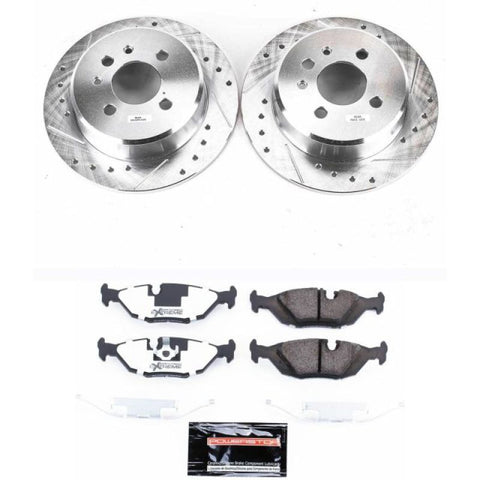 Power Stop 91-92 BMW 318i Rear Z26 Street Warrior Brake Kit - K4804-26