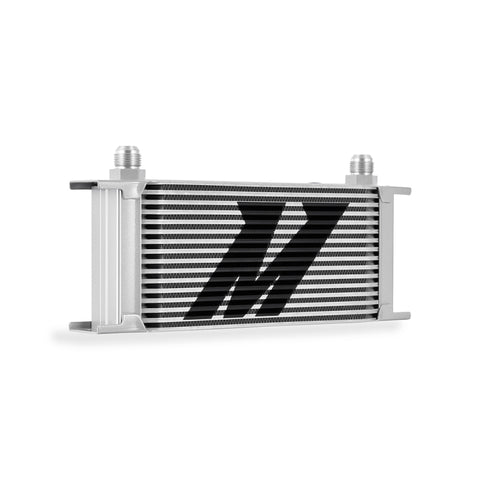 Mishimoto Universal Oil Cooler Kit 16-Row Silver - MMOC-U16SL